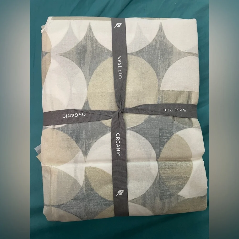 West Elm stylish duvet